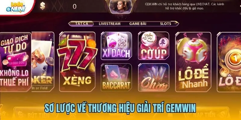 Sơ lược về thương hiệu giải trí Gemwin