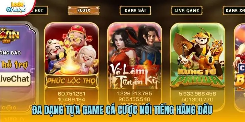 IWINCLUB - Nơi Thăng Hoa Của Những Cảm Xúc Cá Cược 2025 Đa dạng tựa game cá cược nổi tiếng hàng đầu