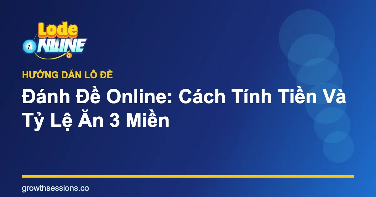 Đánh đề online cách tính tiền và tỷ lệ ăn